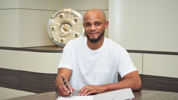 Vincent Kompany signs as new Bayern Munich manager until 2027