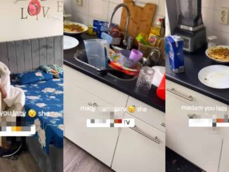 Abroad-based man calls out wife for not doing house chores after he left for work, labels her a liability
