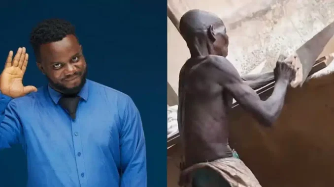 Sabinus melts hearts as he offers to give N1 million to elderly carpenter