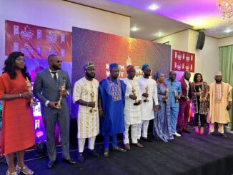 Akmodel Group MD Receives Award With Minister of Interior, Dele Momodu, Olufemi Soneye, Ruben Abati, Others [Photos]- Newsone