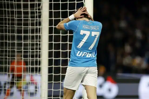 Napoli deny Kvaratskhelia exit amidst comments by player's camp