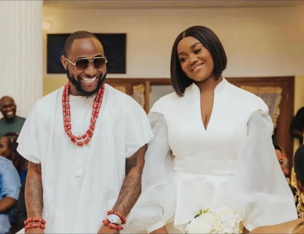 Davido shares hint on the cost of Chioma's engagement ring