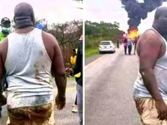 Man stops journey to daughter’s graduation, save 9 from burning car