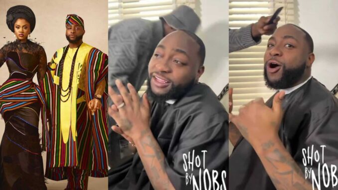 Davido declares today the best day of his life, fans gush