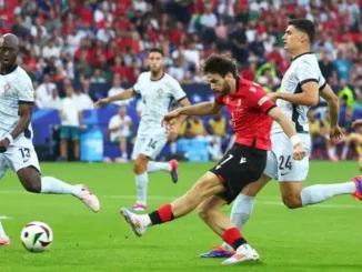 Georgia pull major upset against Portugal to seal historic Euro 2024 last-16 spot