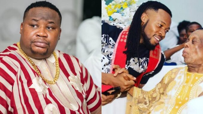 Cubana Chief Priest reveals reason Flavour moved father's burial from Anambra to Enugu