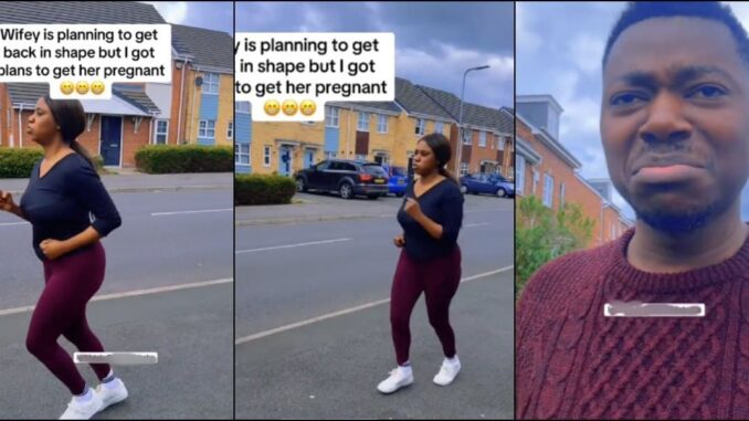 Husband hatches plan to get wife pregnant amidst fitness journey