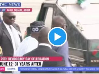 President Tinubu Falls While Boarding Presidential Parade Vehicle [Video]- Newsone