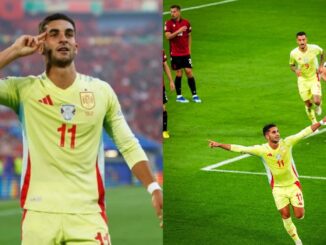 Spain finish top in Group B with win against eliminated Albania