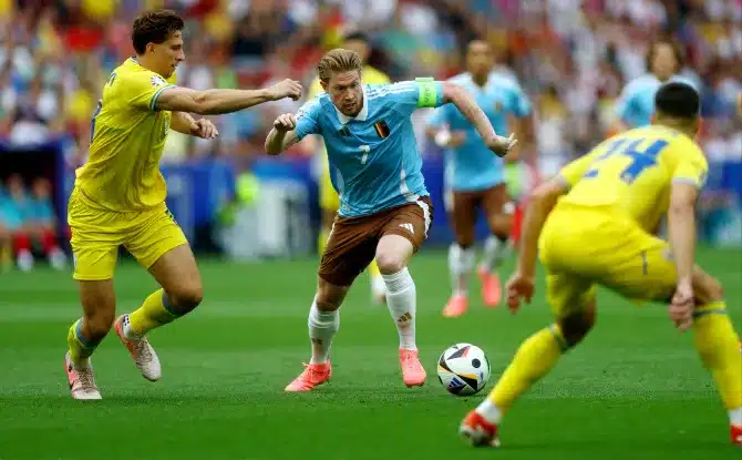 Euro 2024: Ukraine exit as Belgium book last-16 spot against France