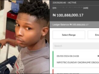 Young man brags as he flaunts lavish N100M alert from father