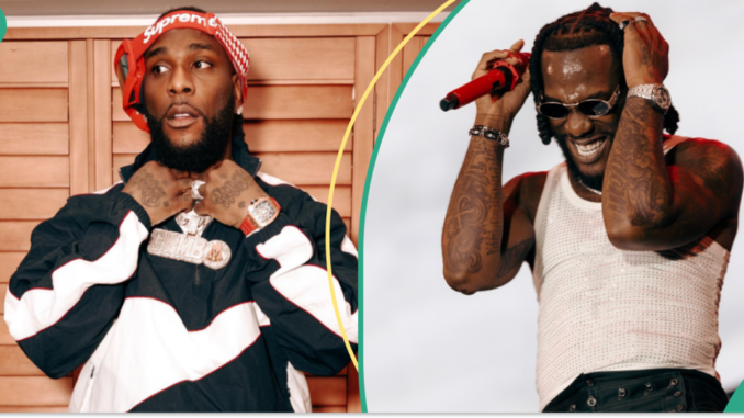 Burna Boy breaks net at Glastonbury as he orders male and female fans to undress, video trends