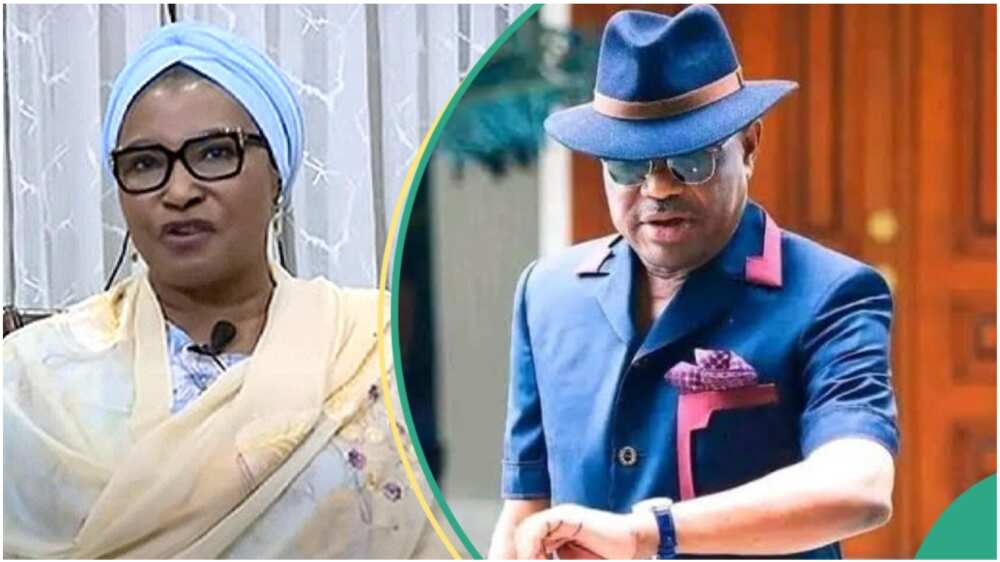 Nyesom Wike, FCT minister, has vowed that the Senator representing the Nigeria capital at the national assembly, ireti kingibe, will not return to the Senate in 2027 after she criticising his administration.
