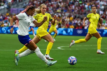 Trinity Rodman put the United States ahead against Australia in Marseille