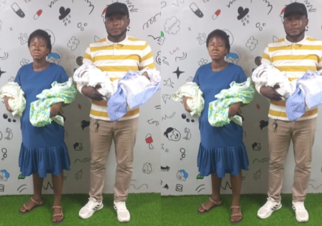 Donations For Man Who Welcomed Quadruplets Hits N12M After He Cried Out of Using 106 Diapers In 6 Days
