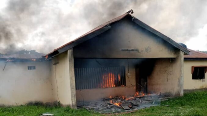 Protesters Raze INEC Office In Benue
