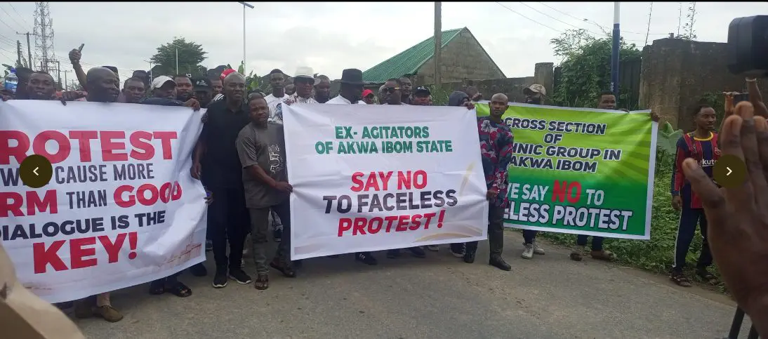 We reject faceless protests in Akwa Ibom – Ex-militants warn