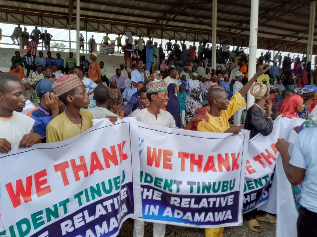 Protesters Hail Tinubu For Peace In Adamawa, LG Autonomy