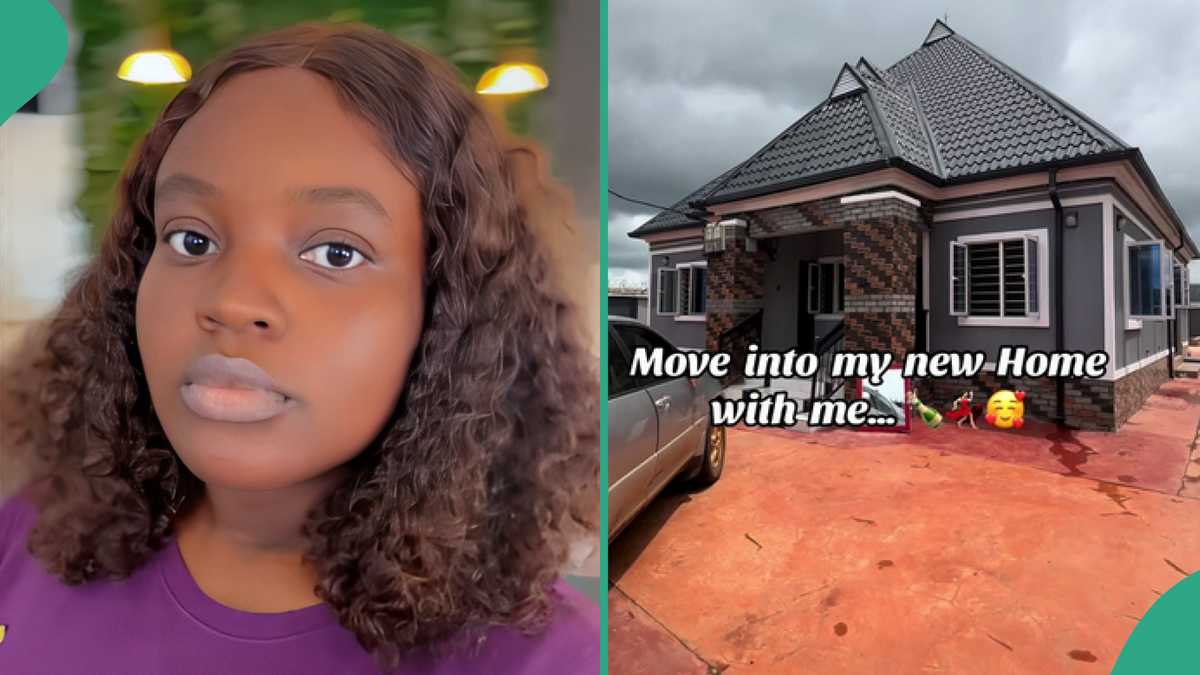 Nigerian Lady Acquires New House, Shares Video of its Beautiful Interior and Rooms