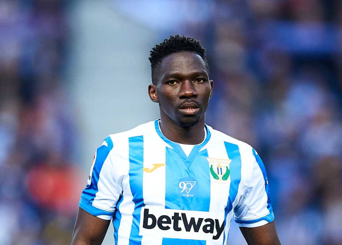 Kenneth Omeruo at Estadio Anoeta in San Sebastian, Spain.