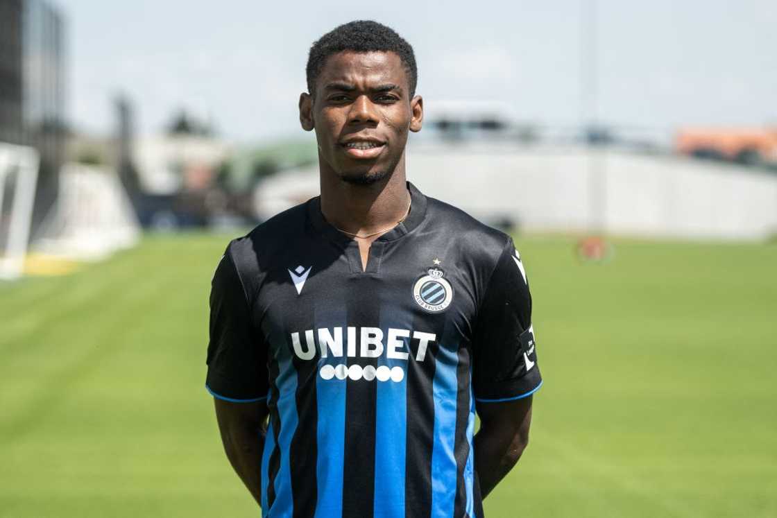 Raphael Onyedika in Knokke-Heist.