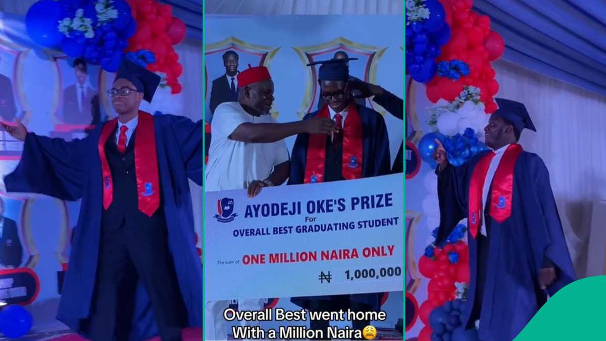 Nigerian Boy Wins ₦1,000,000 Cash Prize as Best-Graduating Student of British School