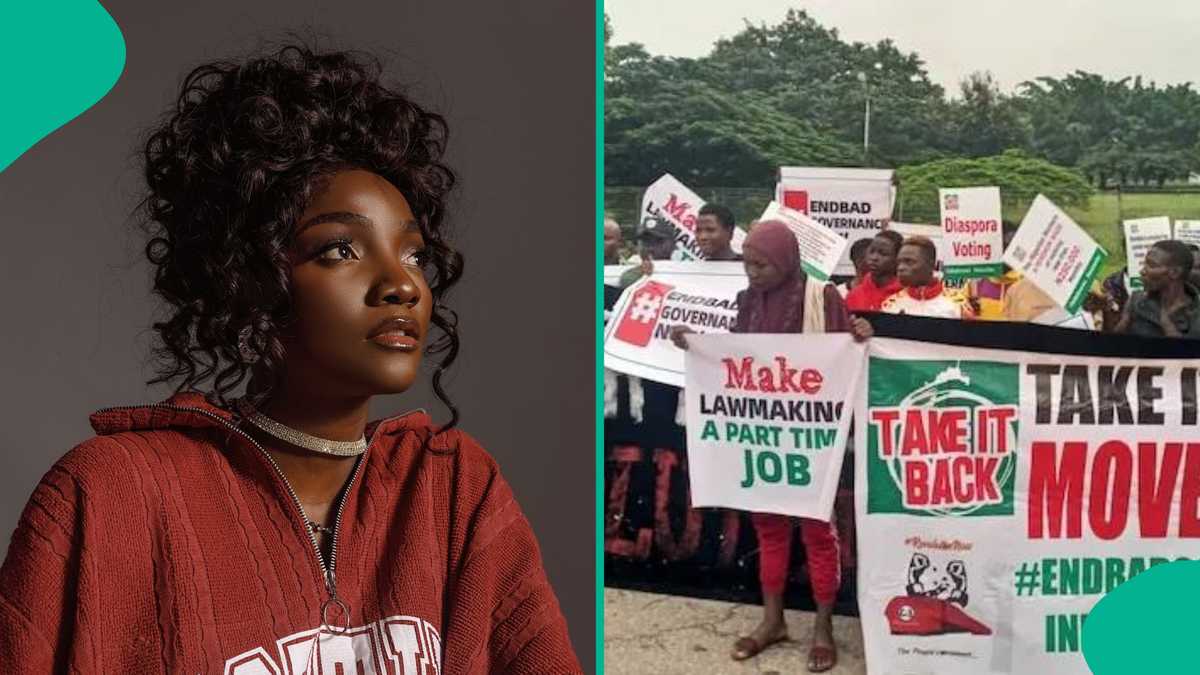 End Bad Governance: Simi Shares Stance About Ongoing Protest, Triggers Reactions: "Online Cho Cho"