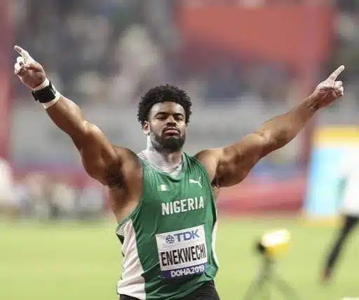 Nigeria advances to men’s shot put final at Paris 2024 Olympics