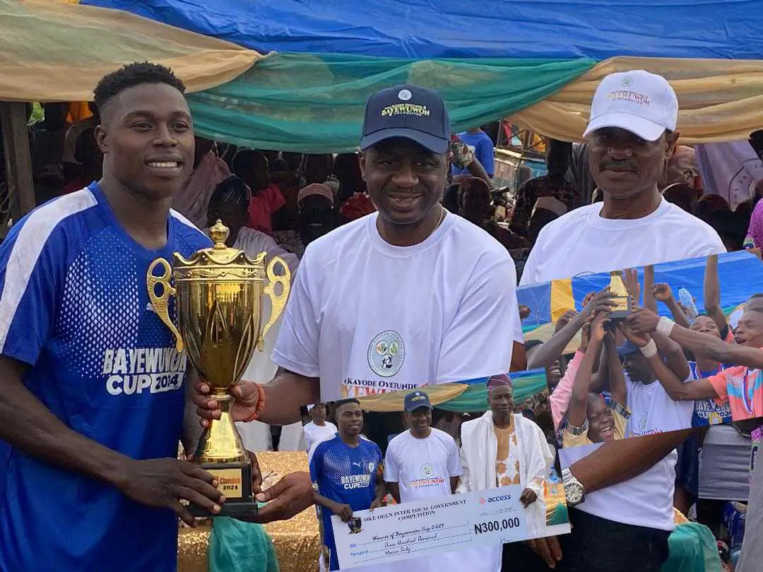 Saki West Local Govt Are Champions Of Bayewuwon Oke-Ogun 2024 Tournament