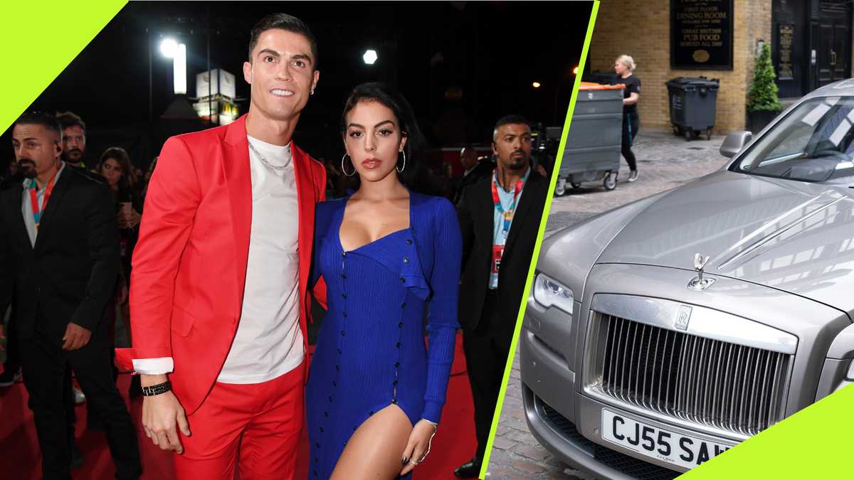 Ronaldo and Georgina Show Off £300,000 Rolls Royce As They Enjoy Private Dinner: Video