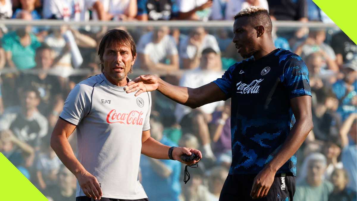 Conte Drops Osimhen for Napoli Friendly, Insists on Signing Lukaku