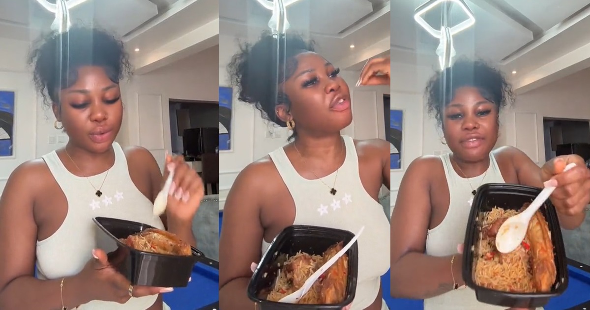 "I’ve been eating for three days now and every food I put in my mouth is so spicy" – Self-proclaimed 'Americana' lady laments over the excess spice in Nigerian food (VIDEO)