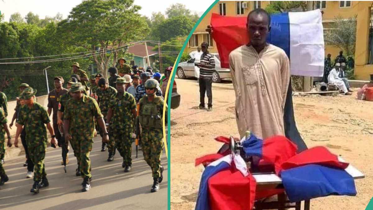 BREAKING: Military Meets Tinubu, Sends Warning To Protesters Flying Russian Flag, Details Emerge