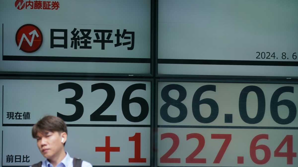 Tokyo stocks surge 8% after record fall