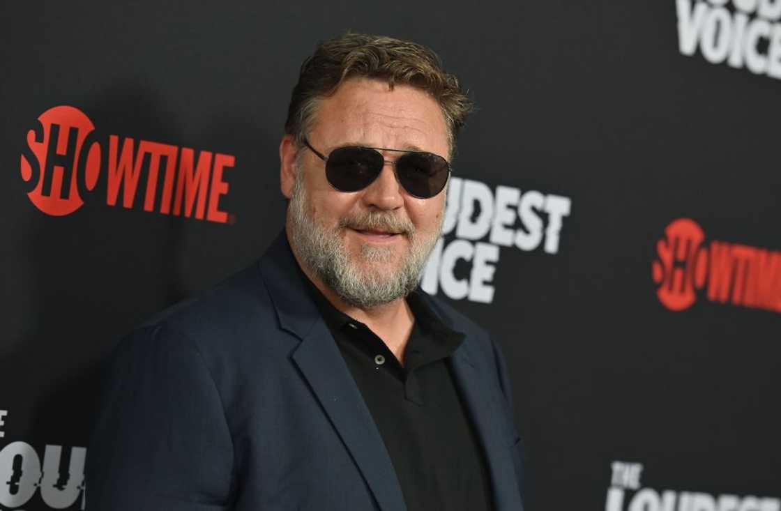 Russell Crowe attends the Showtime limited series premiere of "The Loudest Voice"