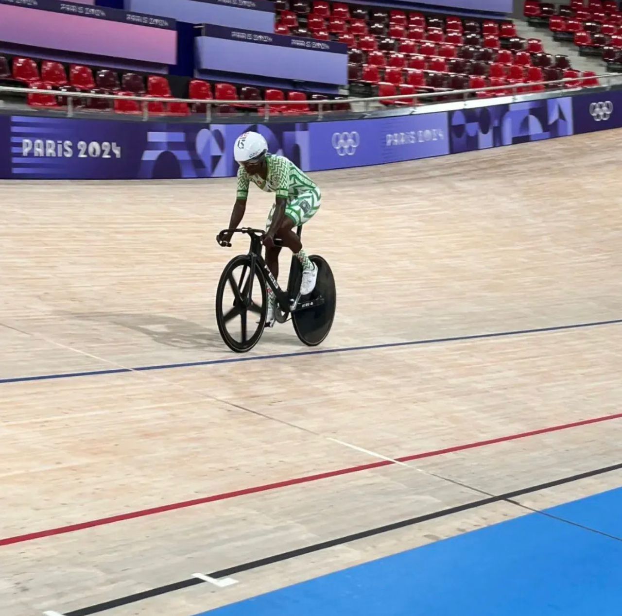 Cyclist Borrows Bicycle From Opponent To Represent Nigeria At Paris Olympics