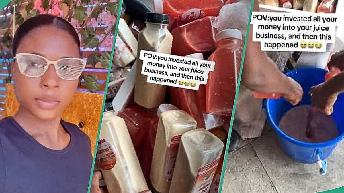 Lady Suffers Great Loss after Spending Entire Savings to Produce 300 Bottles of Juice, Video Trends