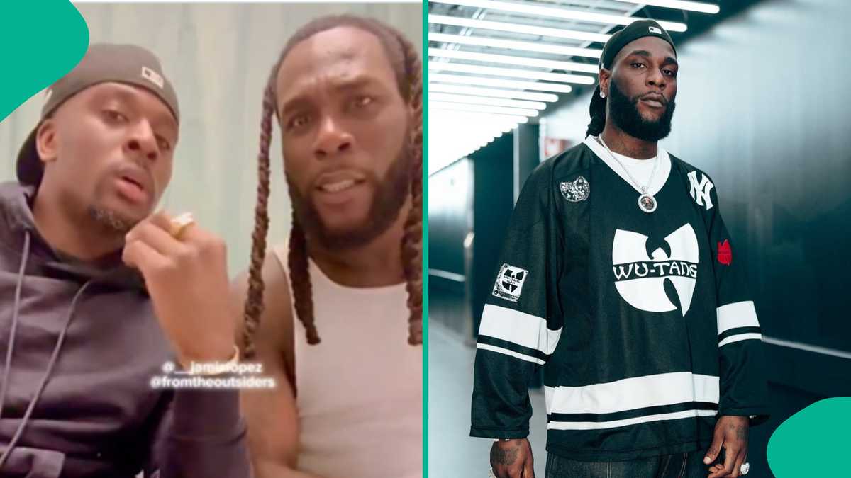 Burna Boy Kicks Friend’s Phone for Recording Him for a Challenge: “Baba Is Always at Alert”