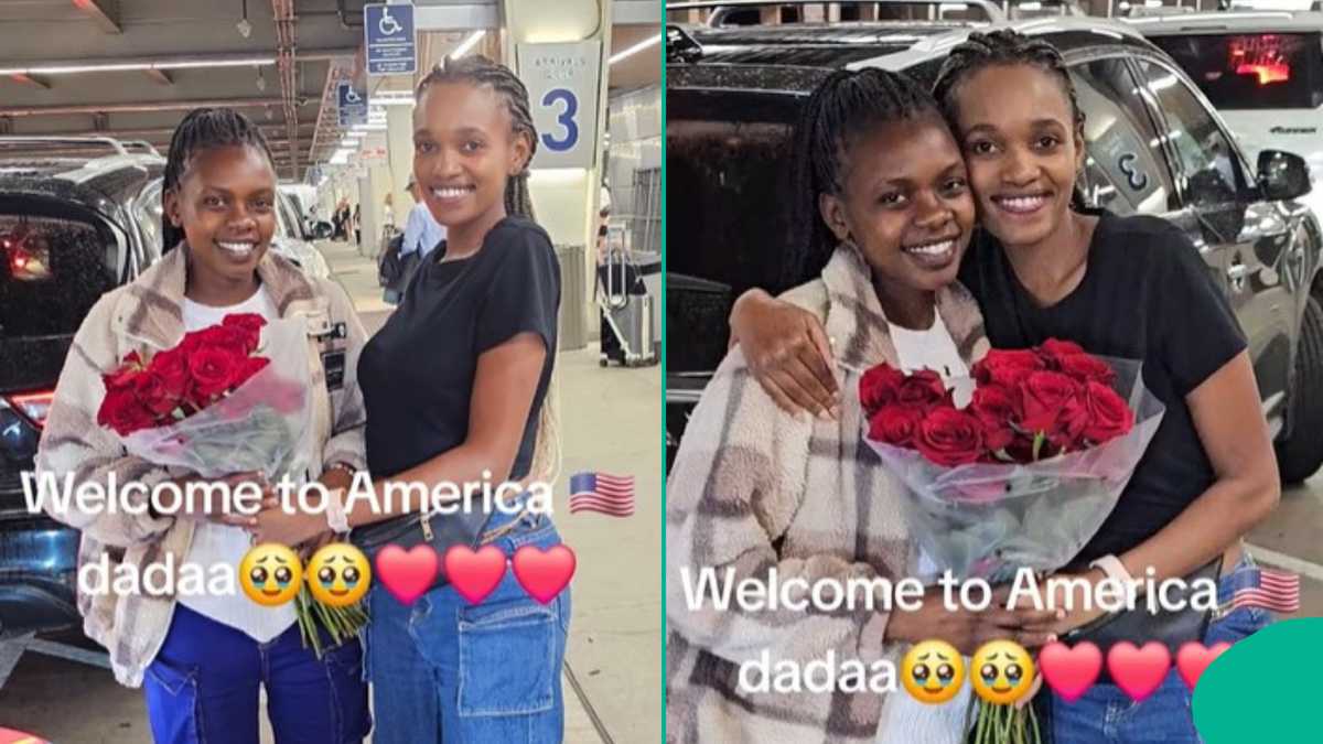 After 4 Years, Sisters Finally Reunite in the US, They Hug Emotionally