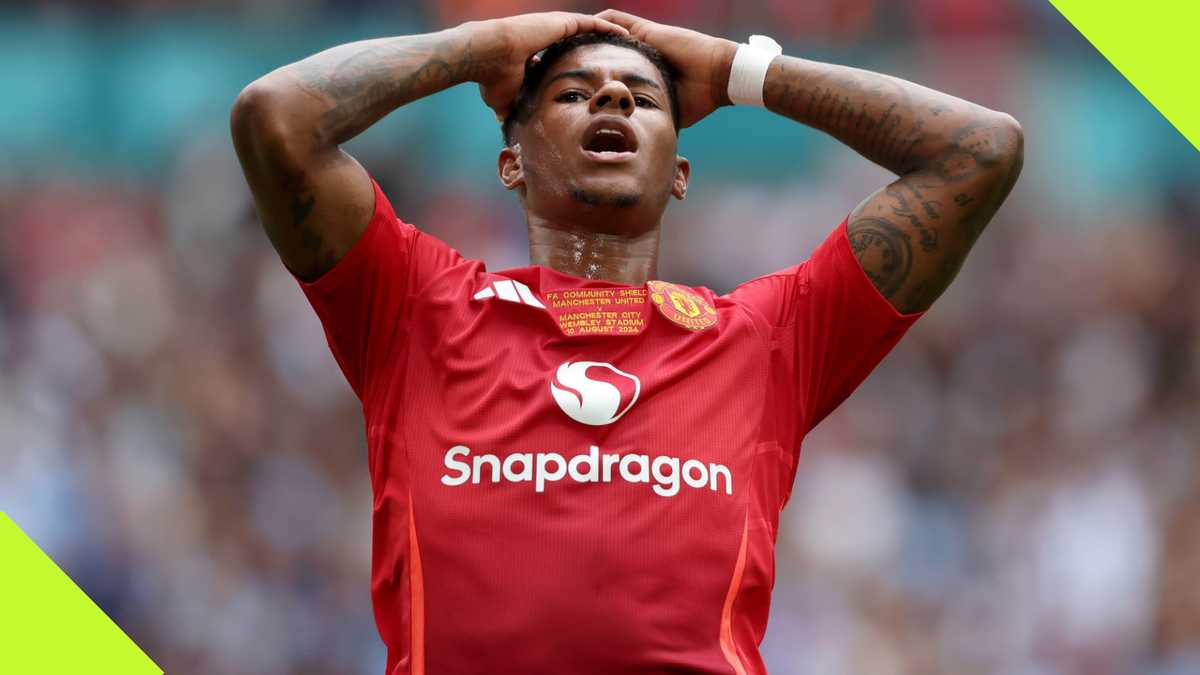 Community Shield: Rashford Angers Man United Fans After Missed Chance vs City