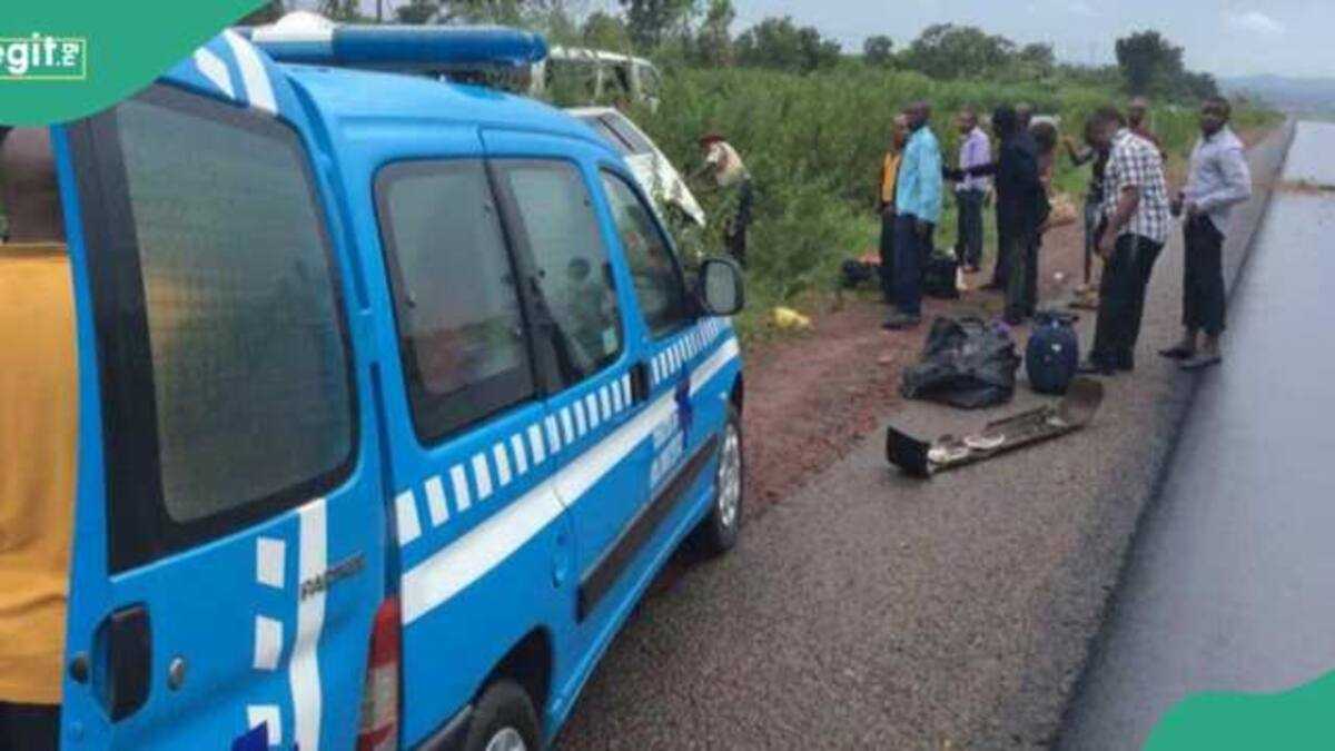 Just In: 10 Dead as Fully Loaded Passenger Bus Rams into Truck in Abia