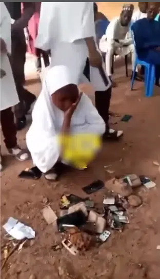 Parents-Teachers Association of school allegedly order students to destroy their phones due to poor academic performance