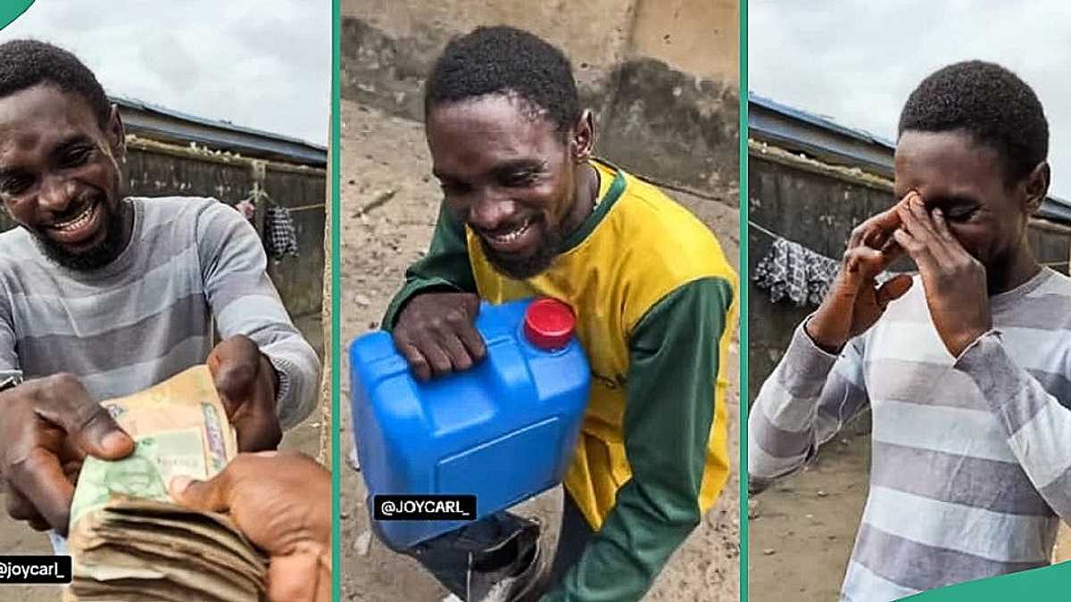 Nigerian Man Gets 20 Litres of Fuel and Over N300k Cash after His Video Went Viral on TikTok