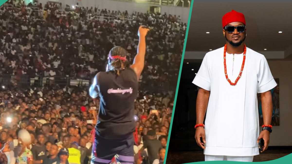 Rudeboy Flaunts Video of Himself Performing for Massive Crowd Following Brother Peter Okoye's Letter