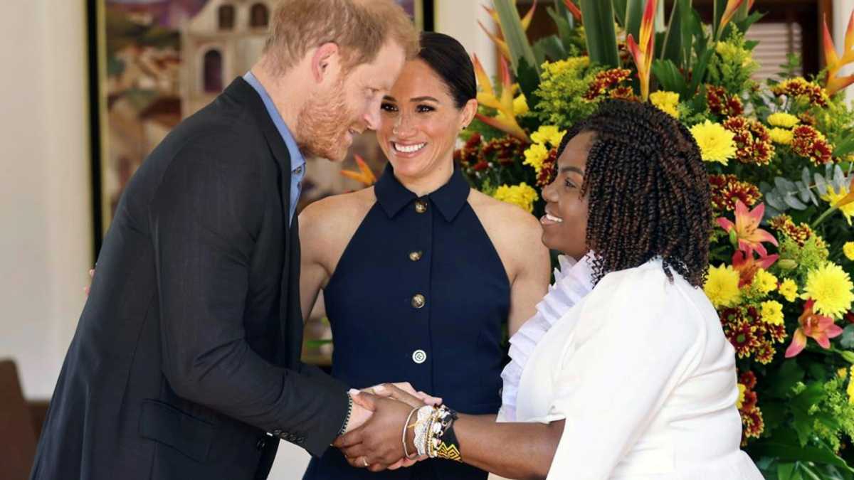 Prince Harry, Meghan in Colombia on anti-discrimination tour