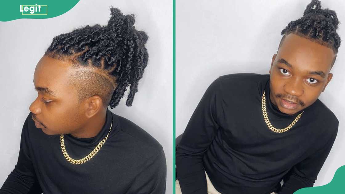 faux locs styles for men