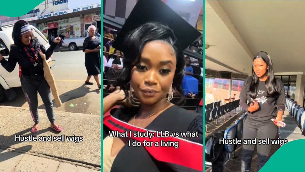 From Law Degree to Wig Business: Lady Transforms Her Career Path After Many Years in School