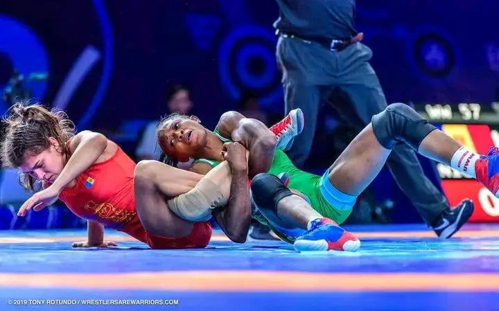 Paris 2024 Women’s Wrestling: Adekuroye Falls To Chinese Opponent