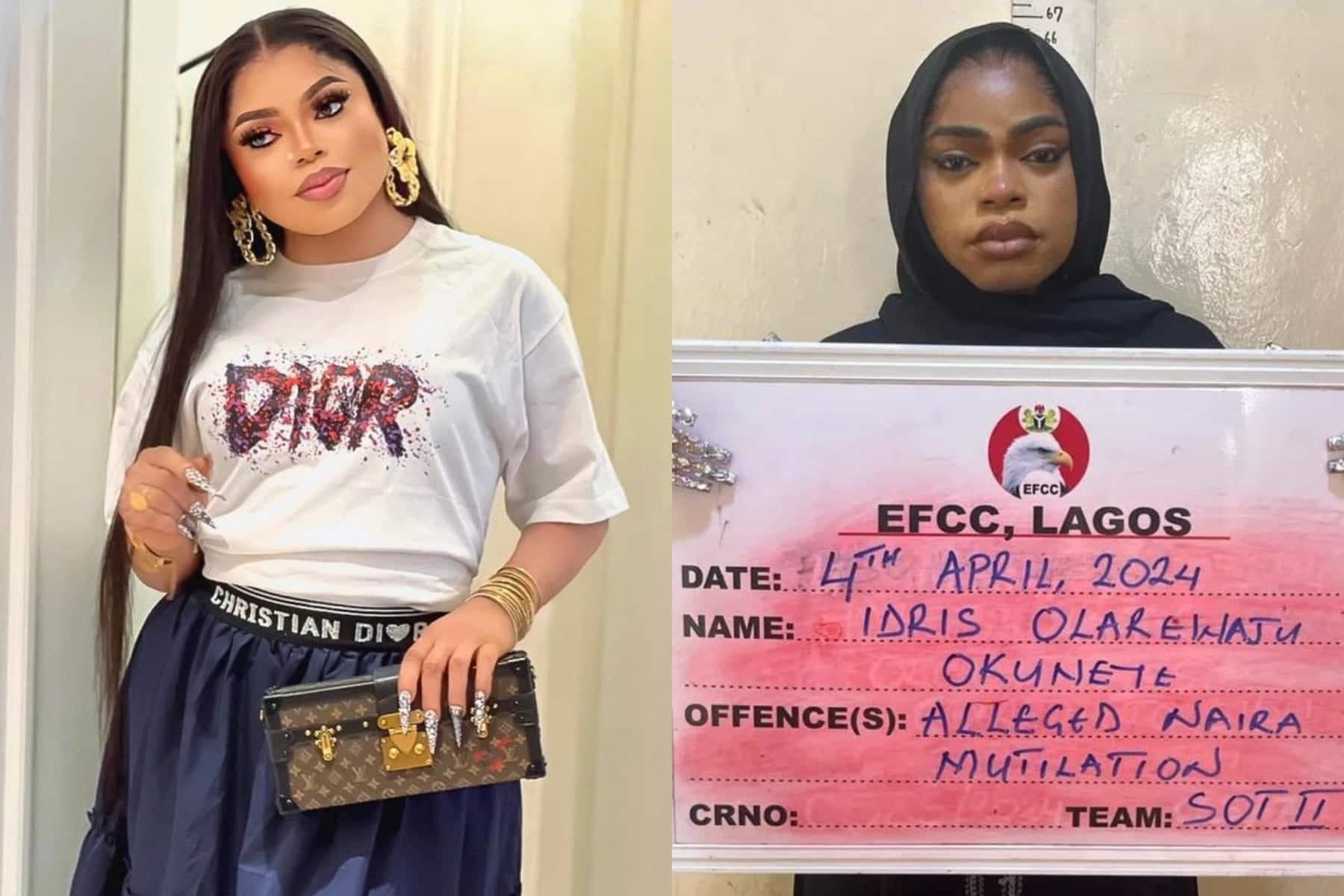 BREAKING: Bobrisky regains freedom after 6 months jail time