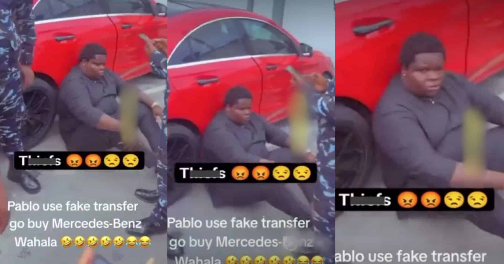 Big Boy arrested after using fake transfer to buy Benz